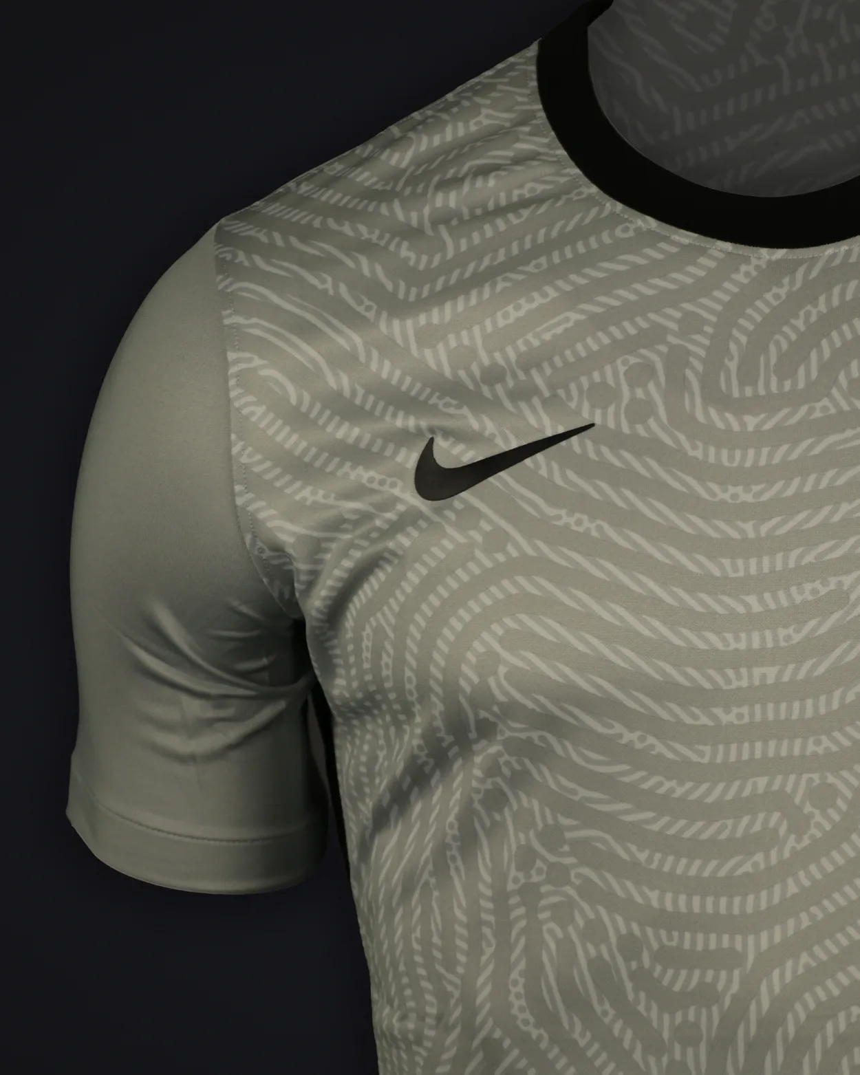 Goalkeeper Jersey Grey SS DF M Goalkeeper Jersey Grey SS DF M